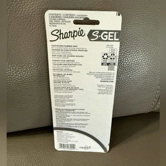 S-Gel White Gel Pens - Pack of 4 - Picture 3 of 3